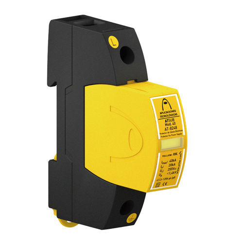 Ограничитель перенапряжения тип 2 ATSUB-P Nдля источников питанияоднополюсныйDIN-рейка