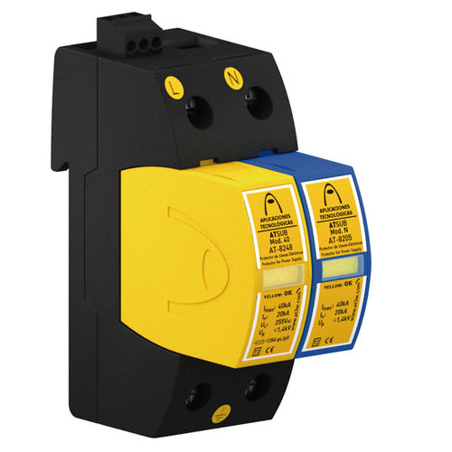 Ограничитель перенапряжения тип 1 ATSUB-2P 65-300 TTтип 2для источников питаниякомпактный