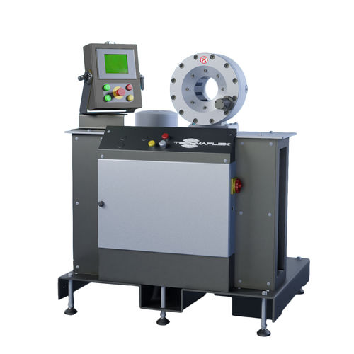 Hose crimping machine TUBCRIMP 108 PROhydraulic hoseconnectornut