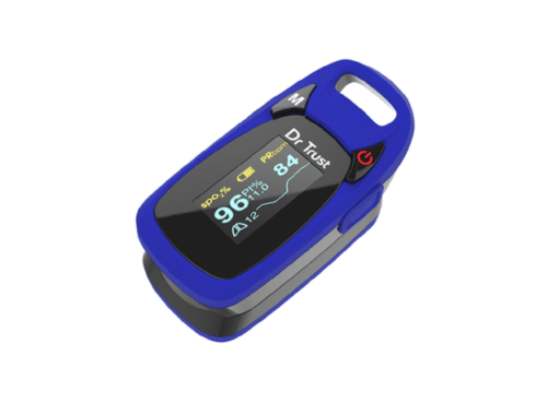 Dr Trust 202 SpO2 USA Professional Series Finger Tip Pulse Oximeter, Blue