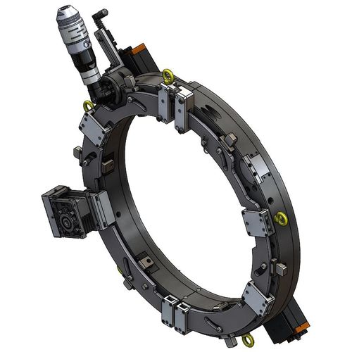 Переносной орбитальный труборезной станок MBL 406снятие фаскихолодный