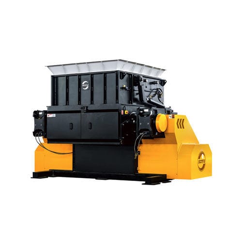 Вторичный измельчитель SRB1600одновальный для твердых и сыпучих отходов древесины