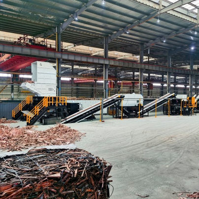 Установка по переработке металла, шины для тяжелых условий эксплуатации