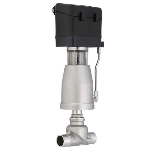 Клапан проходной 7027пневматический с электропневматическим управлением