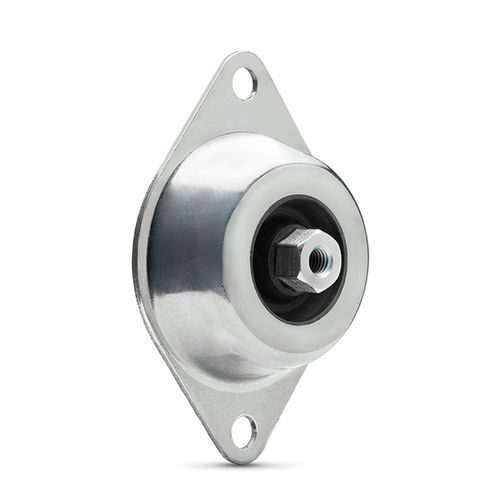 Круглая антивибрационная опора ДВГСталь оцинкованнаярезинаэлектронное оборудование