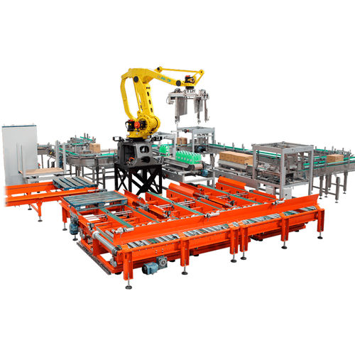 Роботизированный паллетайзер серии RA-PLдля розлива коробокдля упаковочной промышленности