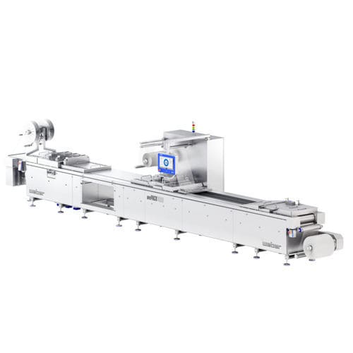 Roll-fed thermoforming machine wePACK 4000for food packagingfor MAP packagingautomatic