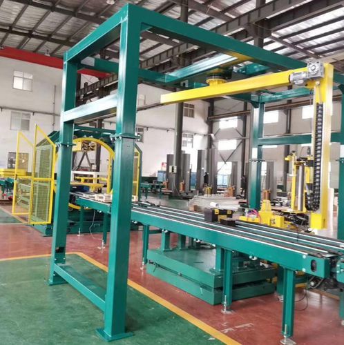 Высокоскоростная упаковочная машина R1800FZ-PLавтоматическая с вращающимся кольцом для картонных коробок