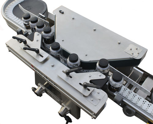 Conveyor with marking and coding DIVERTER MK 3beltfor bottlesfor cans