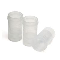 9910028200- Vial, sample, 2 mL, conical, polyethylene, for all versions of the programmable sampler dispenser (PSD) sample carousel for the Agilent GFAA, 1,000/pk. Conical design allows use of nearly the entire sample. These cups are translucent and recommended for use with most aqueous solutions.