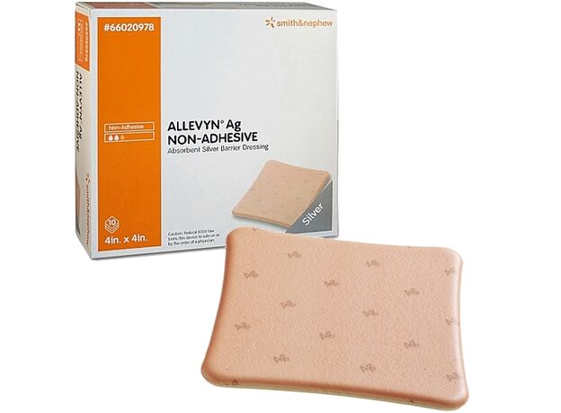 Неклейкая пенная повязка Smith & Nephew Allevyn Ag