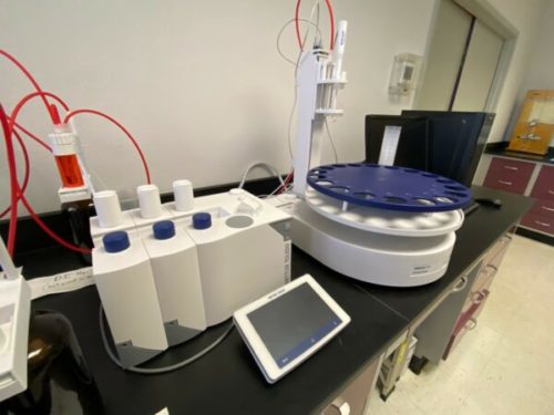 Mettler Toledo T7 Titrator Terminal with InMotion Flex Autosampler Titrator