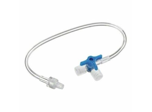 Трехходовой кран B Braun Discofix с коробкой для трубок, 50 шт., 10 см
