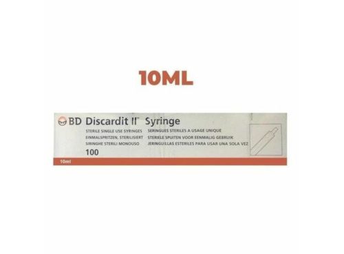 Шприц Discardit II BD, 10 мл (с иглой 1 дюйм x 21G)
