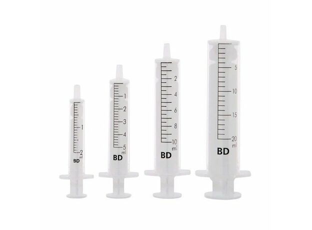 Шприц BD Discardit II без иглы (100 шт. в упаковке)