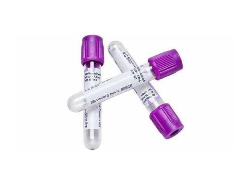 Becton Dickinson (BD) Vacutainer Тюбики с ЭДТА, 3 мл, 5,4 мг добавки, коробка из 100 шт.