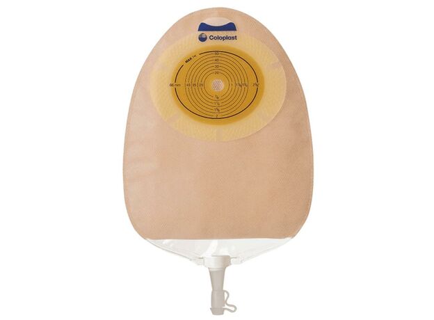 Coloplast Sensura Maxi 1 шт. Выпуклый светлый прозрачный мешок для уростомы