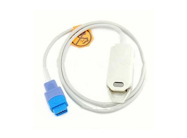 GE TRUSIGNAL/DATEX, OHMEDA Зажим для взрослых, датчик Spo2, датчик оксиметра, датчик кислорода ТПУ 1 м/3 фута