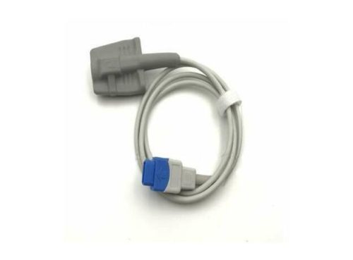 GE TRUSIGNAL/DATEX, OHMEDA Силиконовый датчик Spo2 с мягким наконечником для взрослых, датчик оксиметра, датчик кислорода TPU 1M