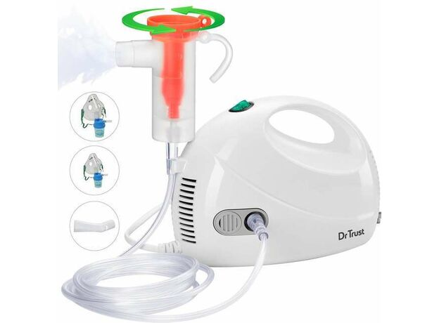Dr Trust 407 Compressor Nebulizer with Flow Adjuster