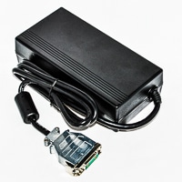 CP742999- Micro GC AC/DC power supply, 12 V, 150 W powerbox, input 90-264 VAC, outlet 12 VDC/12.5A, AC inlet IEC320 C14 DC cable, 1.2MUL/cUL, TUV, CE, CEC, IV complete including connector, used with 490 micro GC series