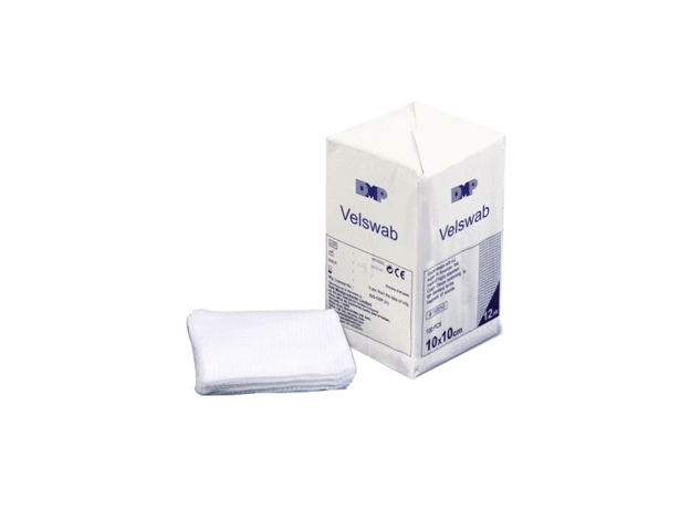 Нестерильные марлевые тампоны Datt Velswab - 5 см х 5 см