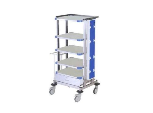Surgihub 11065 Лапароскопическая тележка из нержавеющей стали
