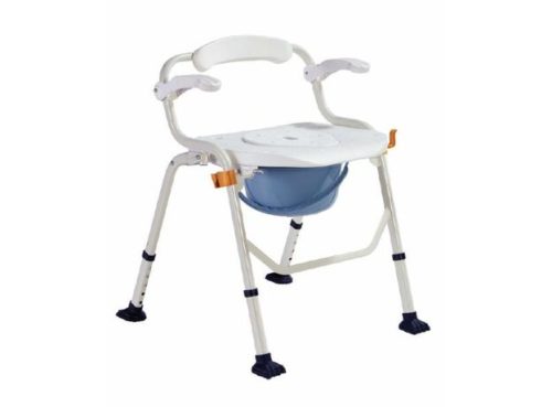 Deluxe Commode/Shower Chair with armrest