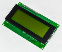 DY50523600- LCD display module with connector, used with Archon purge and trap systems, model G7361A