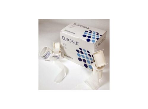Шелковая хирургическая лента Eurosilk для чувствительной кожи