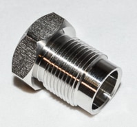 G1361-23202- Adapter outlet valve, used with 1260 Infinity liquid chromatography systems, G1361A preparative pump modules