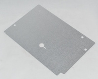 G1580-00130- CFT valve box blank plate, used with series 6820, 7820, 5890, 6890, and 7890 gas chromatography systems