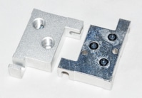 G1580-61097- Solenoid valve end plate, used with series 6890 and 7890 gas chromatography systems