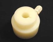 G1833-65476- Obsolete. No replacement recommendation. End cap, polypropylene, for Babington nebulizer, Agilent 7500 ICP-MS, connects nebulizer to spray chamber. Includes FPM O-rings Replace when memory effects do not disappear after cleaning. Insert nebulizer in middle of end cap all the way through. Attach end cap to spray chamber with 'TOP' mark facing up.