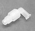 G1833-65477- Obsolete. No replacement recommendation. Connector, polypropylene, Luer, for makeup gas line connection to CrossFlow/Babington nebulizer on Agilent 7500 ICP-MS.