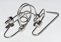 G2855-80580- Перекрестный узел, внутренний диаметр 0,010 дюйма x 15 см, используется с системами газовой хроматографии серии 7890.