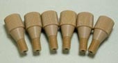 G3138-65118- ISIS, Nut for valve, 6/pk. Suitable for ISIS used with Agilent 7700 and 8800 ICP-MS