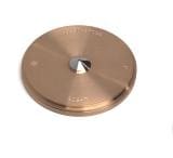 G3280-67036- ICP-MS sampler cone, Platinum-tip with Copper base. Suitable for 77/78/7900 and 88/8900. Standard cone used with s-lens for semiconductor applications, optional for other configurations. Recommended for lower limits of detection (LODs) and for higher-matrix samples. Required for analysis of aggressive acids (especially HF) and when O2/Ar option gas is used for analyzing organic solvents. Use with Platinum skimmer cone and brass skimmer base.
