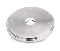 G3280-67061- ICP-MS sampler cone, Nickel-tip with Nickel-plated base. Suitable for 77/78/7900 and 88/8900. Optional cone recommended for seawater analysis and high Cl matrix. For samples containing high salts (i.e. seawaters/process waters) and chloride matrices (i.e. HCl, HClO4). Ideal for routine operation with (u)HMI with a high (>8x) aerosol dilution ratio. Use with Nickel skimmer cone and stainless steel skimmer base.