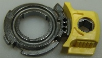 G3430-40035- Inlet turn-top (helix plate with molded handle), used with series 7890 gas chromatography systems