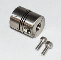 G5550-15486- Муфта, нержавеющая сталь, внутренний диаметр 4 мм, с круглым дном