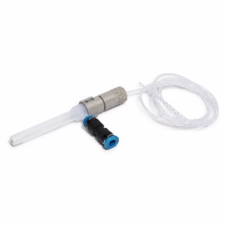 G8010-60293- OneNeb series 2 inert concentric nebulizer. Recommended for routine analysis of samples up to 25% TDS, inert construction makes it suitable for most solution types. Includes replaceable sample capillary/connector assembly, quick release connector for nebulizer gas inlet, and conical adapter for peritaltic pump tubing.