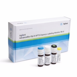GX96-601- AdvanceBio Gly-X APTS Express labeling module, 96-ct (formerly ProZyme). Utilizes APTS Express method to derivatize released glycans.
