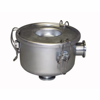 SCRINTRPNW16- Inlet trap, with HEPA filter insert, NW16 flange