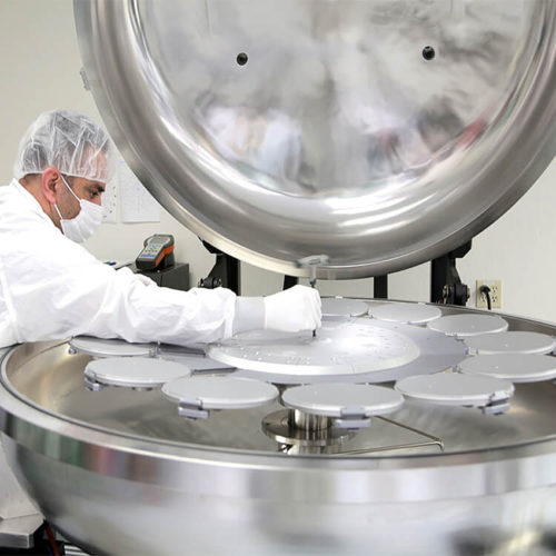 Восстановление и покрытие дисков ионного имплантатора