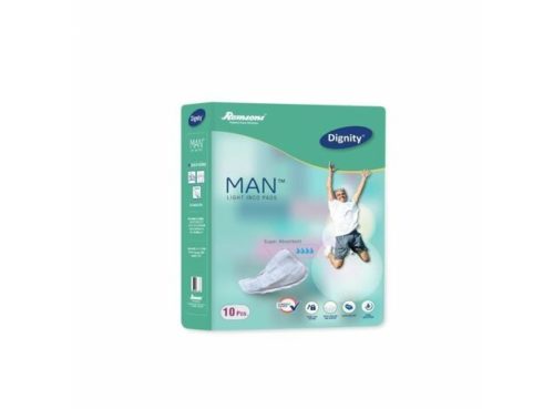 Romsons Dignity Man Легкие прокладки при недержании, 10 прокладок в упаковке
