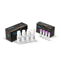 MX-200-4- MitoXpress Xtra Reagents. Four vials/pk, 1 vial per 96 well plate, and HS Mineral oil, 15 mL, with dropper bottles 4/pk. Contains reagents for four 96 well plates.