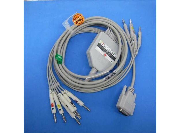 Кабель ЭКГ Nasan ECG с 10 отведениями и разъемом типа «банан»