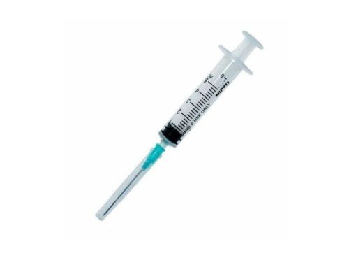 Шприц Nipro 5 мл с иглой, коробка по 100 шт.