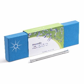 PL1580-3201- AdvanceBio SEC 200 Å, 4.6 x 150 mm, 1.9 µm, LC column. A size exclusion column designed to improve resolution and provide faster separation of monoclonal antibody aggregates and fragments by UHPLC. The resolving range is 2-700 kDa.